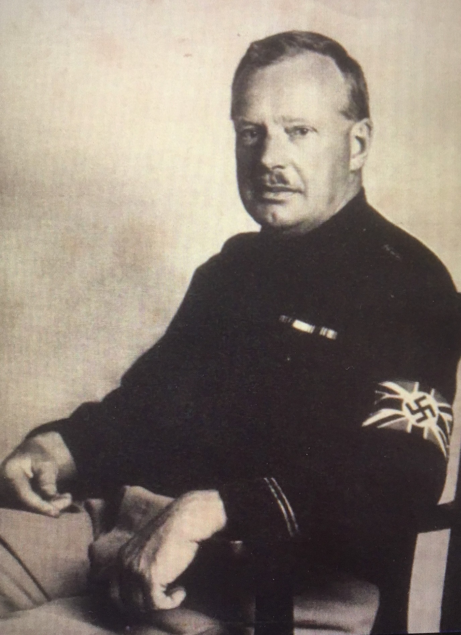 Arnold Leese in his Imperial Fascist League uniform